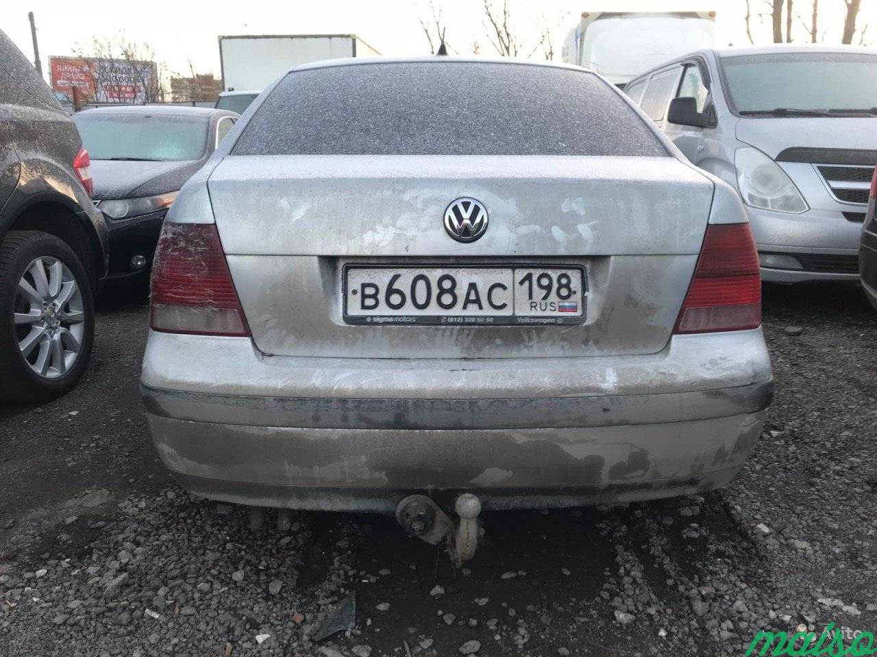 Volkswagen Bora 1.6 МТ, 2002, седан, битый в Санкт-Петербурге. Фото 7